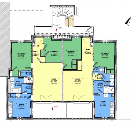 CONSTRUCTION D'UN IMMEUBLE DE 7 LOGEMENTS A ROANNE (42)