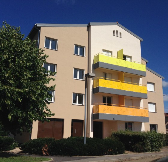 RENOVATION ENERGETIQUE DE 33 LOGEMENTS A POUILLY-SOUS-CHARLIEU (42)